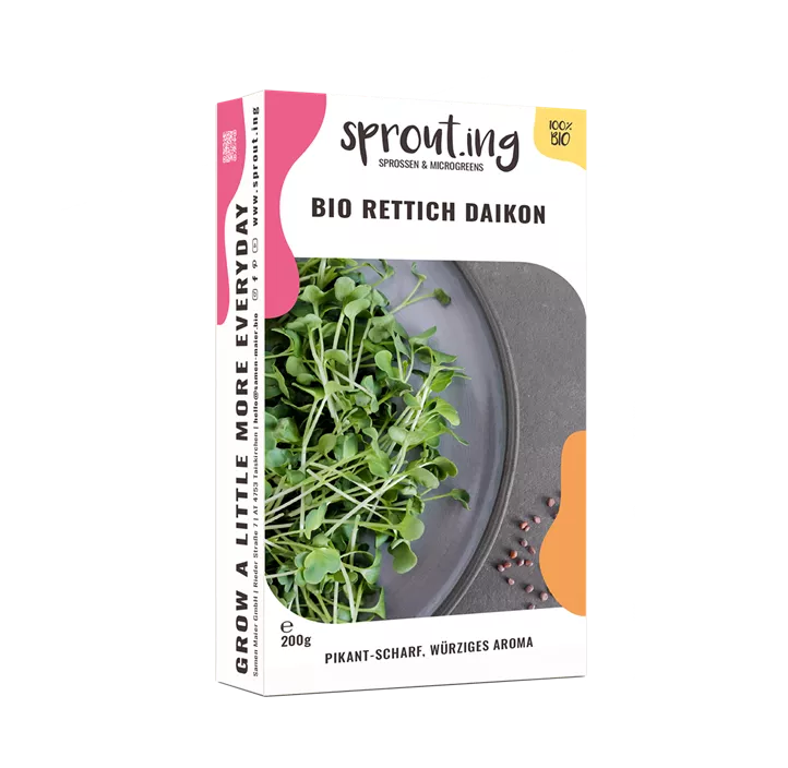 BIO Sprouting Rettich Daikon Vorteilspack