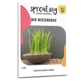 BIO Sprouting Weizengras