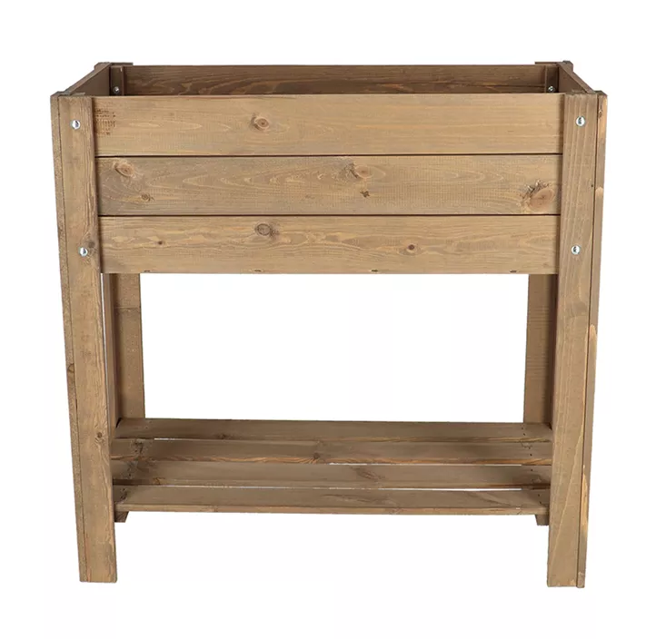 Holz-Hochbeet auf Füßen Holz-Hochbeet auf Füßen