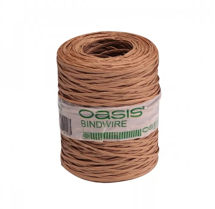 Bindedraht papierummantelt