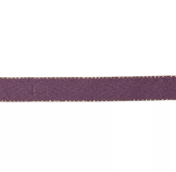 Dekorband mit zartem Goldrand