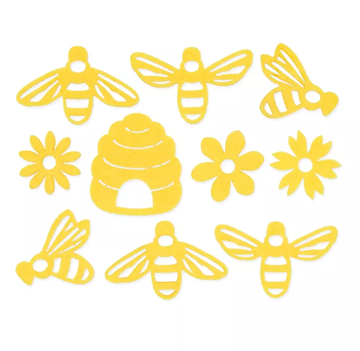 Filz Deko-Bienen Filz Deko-Bienen