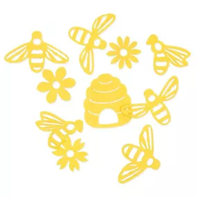 Filz Deko-Bienen