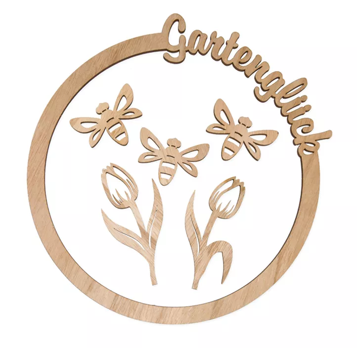 Holz Hoop Gartenglück Holz Hoop Gartenglück