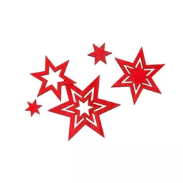 Holz-Streusort. Sterne 20 Stk Holz-Streusort. Sterne 20 Stk