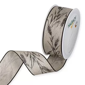 Leinen-Trauerband Ähren