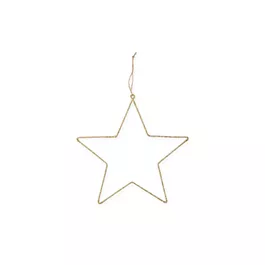 Metall-HängerGlitter-Stern Metall-HängerGlitter-Stern