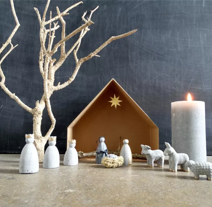 Kleine Weihnachtskrippe Kleine Weihnachtskrippe