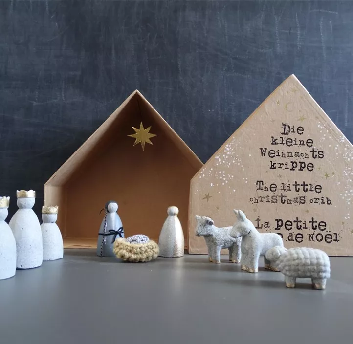 Kleine Weihnachtskrippe Kleine Weihnachtskrippe