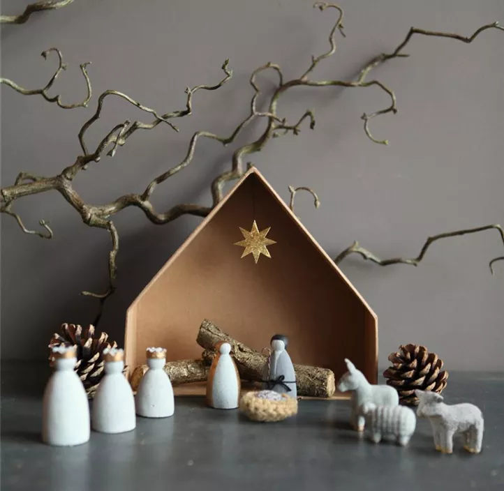 Kleine Weihnachtskrippe Kleine Weihnachtskrippe