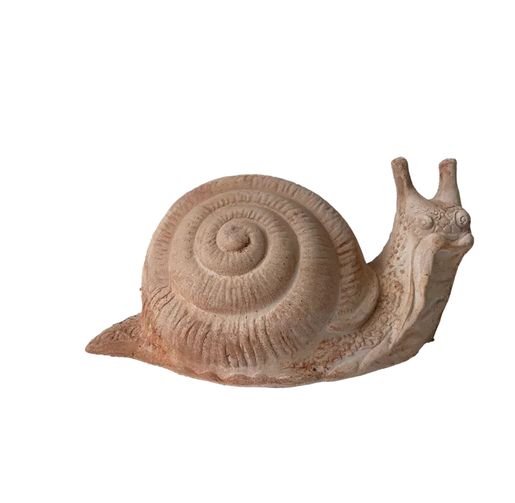 Schnecke aus Teracotta