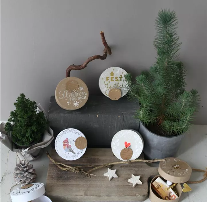 Winter Geldgeschenkdose Winter Geldgeschenkdose