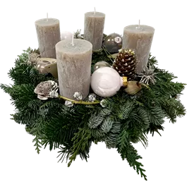 Adventkranz Trendkerzen