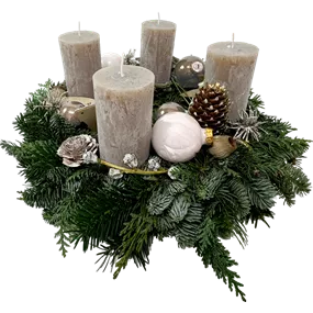 Adventkranz Trendkerzen