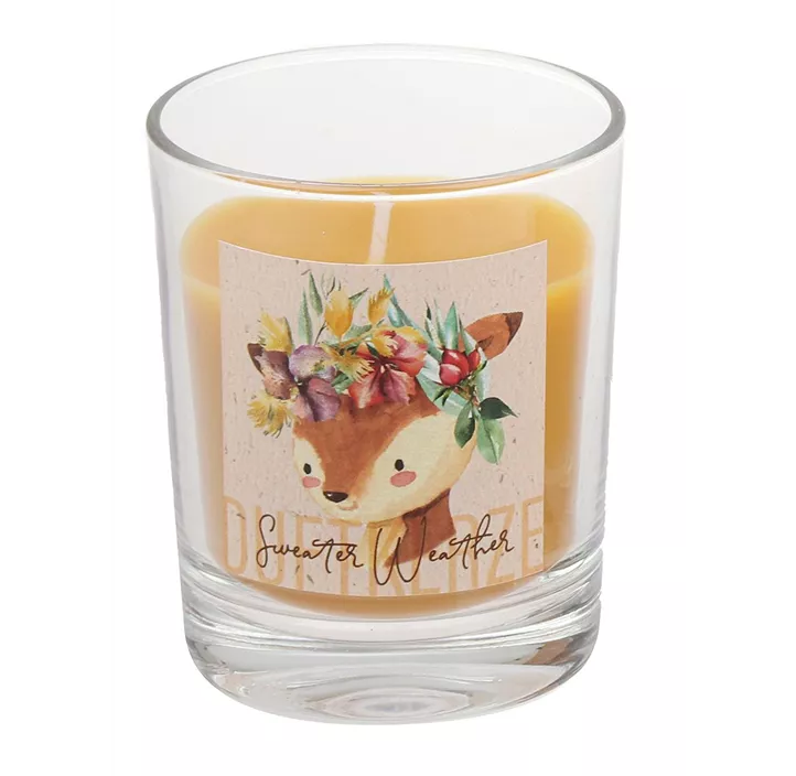 Duftglas mit Etikett Duftglas mit Etikett