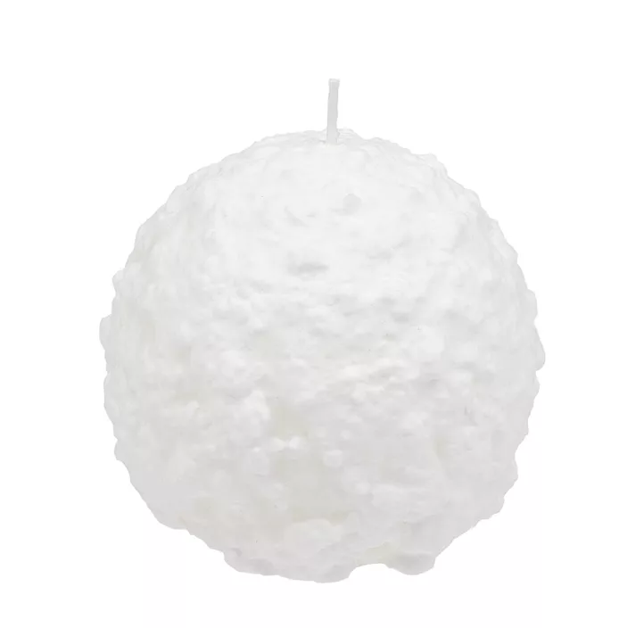 Kugelkerze Schnee Kugelkerze Schnee