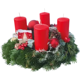 Adventkranz, 40 cm