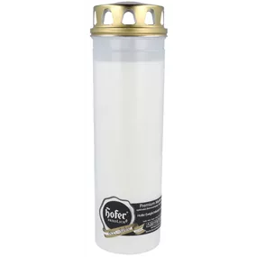 Ewigkerze groß m. Golddeckel