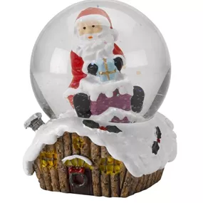 Schneekugel mit Schneemann