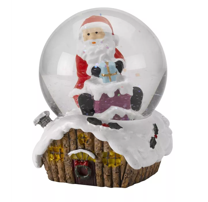 Schneekugel mit Schneemann