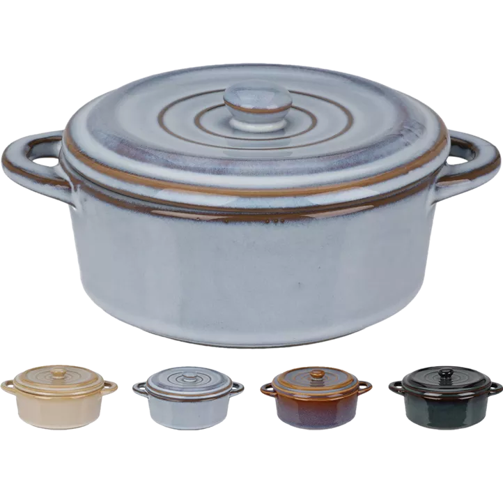 Töpfchen mit Deckel Keramik