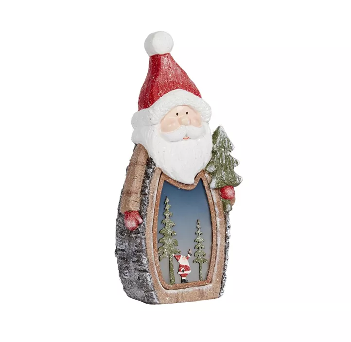 Waldmann-Weihnachtsmann leuchtend