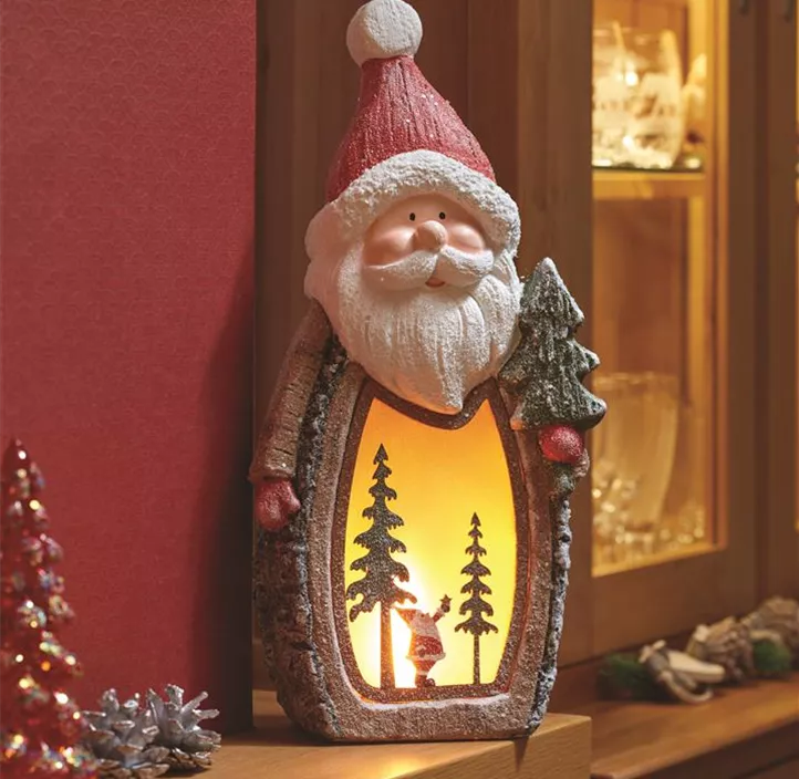 Waldmann-Weihnachtsmann leuchtend