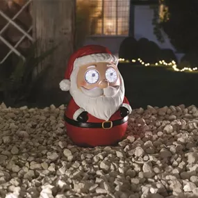 Weihnachtsmann blinkend