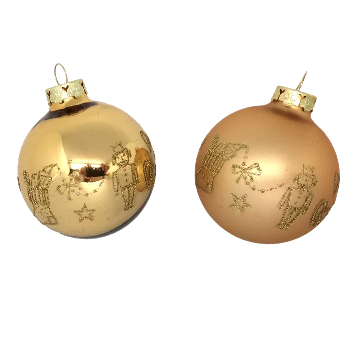 Glaskugel Dekor Kinderweihnachten