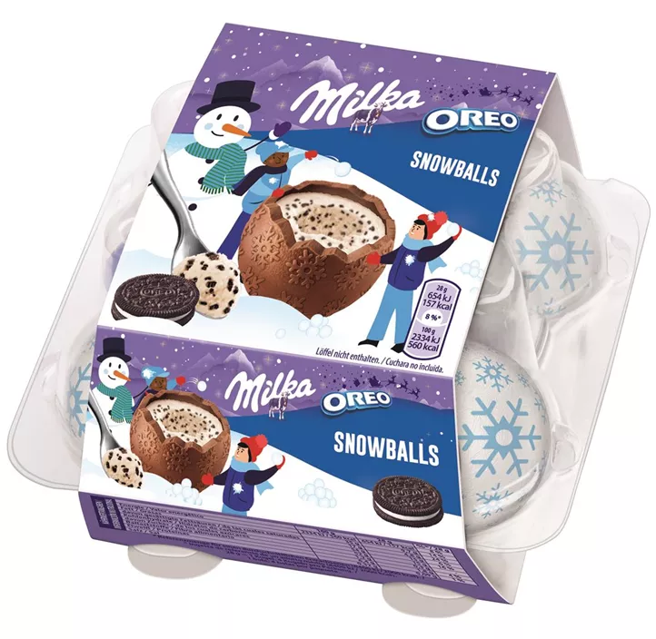 Milka Snowballs Oreo