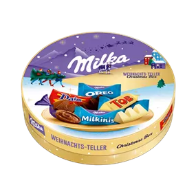 Milka Weihnachts Teller