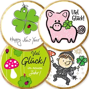 Silvestersortierung, Schokotaler Bunter Mix