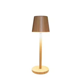 USB Tischlampe Bambus