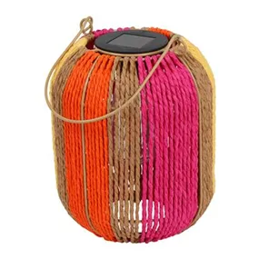 Solar Jute-Laterne Milan