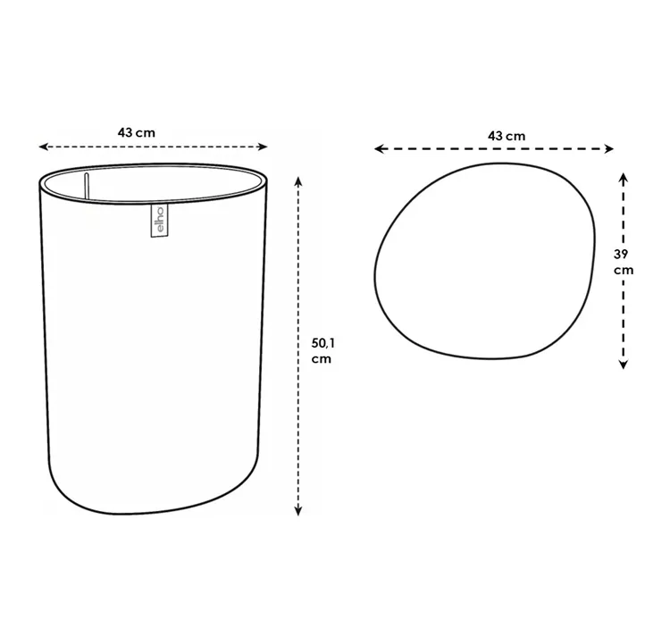 Premium Übertopf eden aquacare high