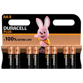 Duracell Plus-AA, 8 Stück