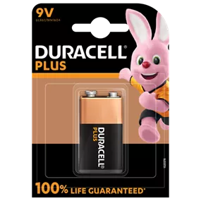 Duracell Plus 9V, 1 Stück
