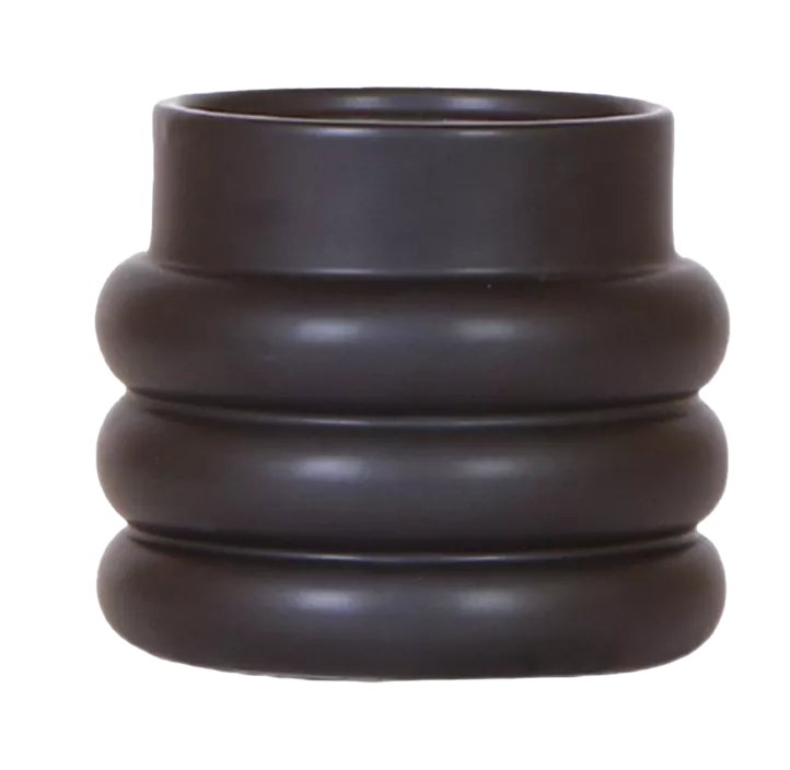 Orchideentopf Bubble Black