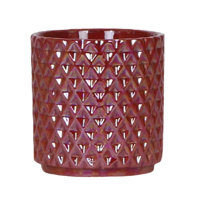 Orchideentopf Diamond Pearl Red