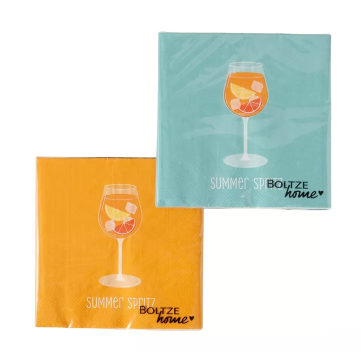 Serviette Summer Spritz 2sortiert