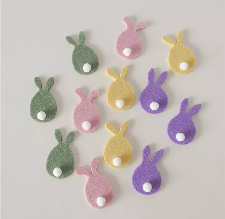 Streudeko Hase Mix 12teilig