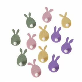 Streudeko Hase Mix 12teilig