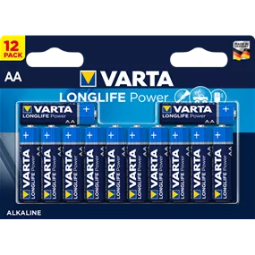 VARTA LONGLIFE Power AA, 12 Stück