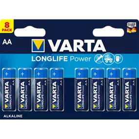 VARTA LONGLIFE Power AA, 8 Stück