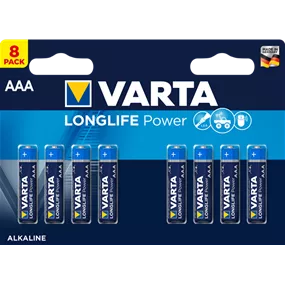 VARTA LONGLIFE Power AAA, 8 Stück