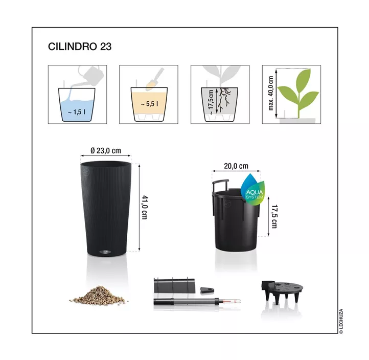 Cilindro Color Komplettset