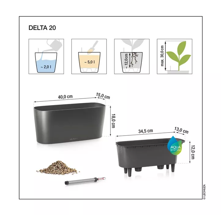 Delta Tischgefäß Komplettset