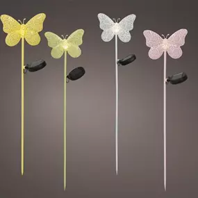 Solar Stecker Schmetterling