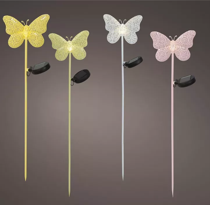 Solar Stecker Schmetterling