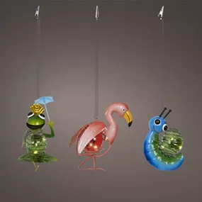 Solar Hängeleuchte Tiere